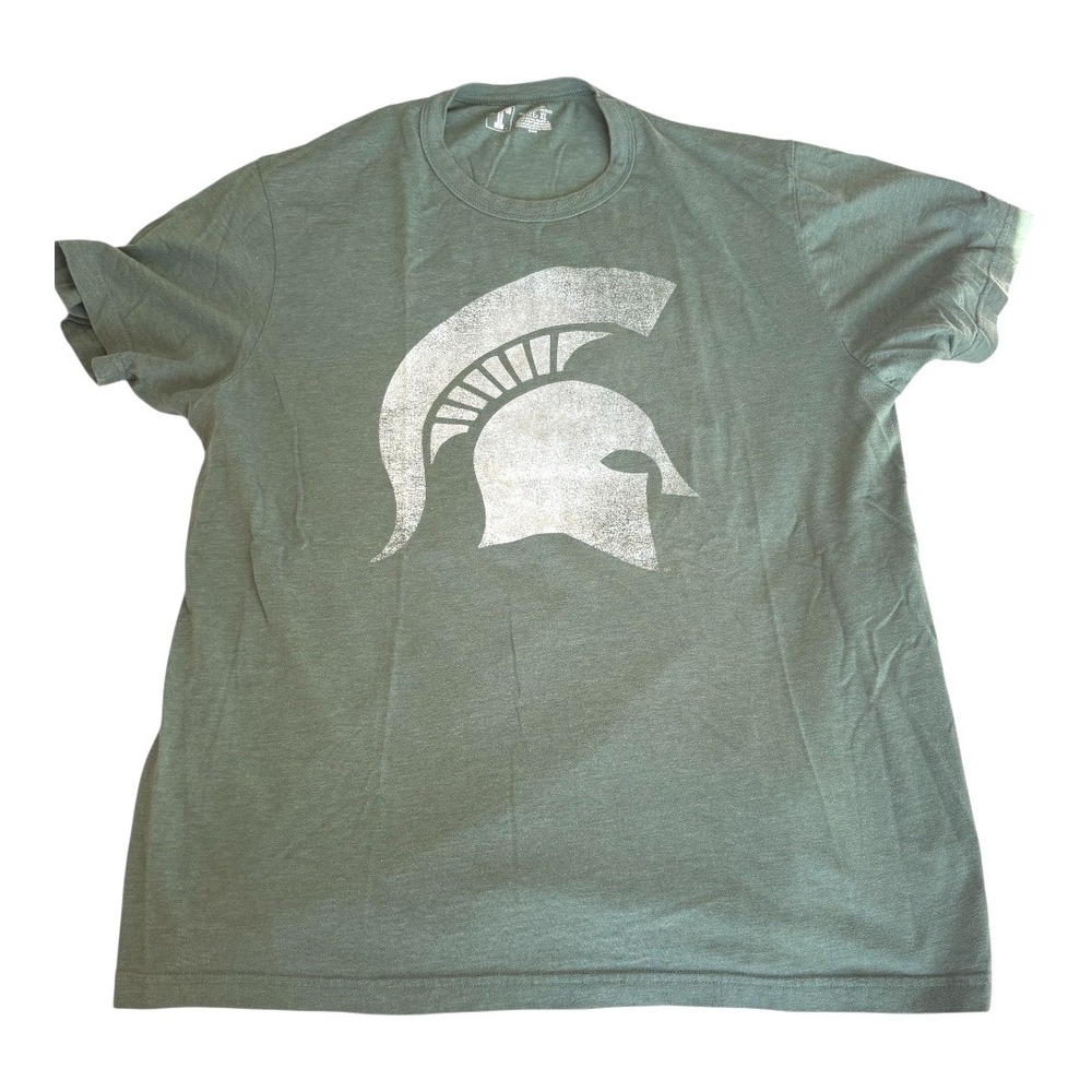 Michigan State Spartans T-Shirt College Team Graphic Tee Mens XL University‎ T